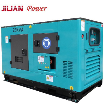 Generador Diesel eléctrico de potencia silenciosa de 25 kVA
